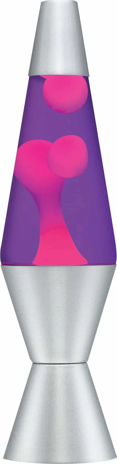 14.5 LAVA® Lamp PINK/PURPLE/SILVER
