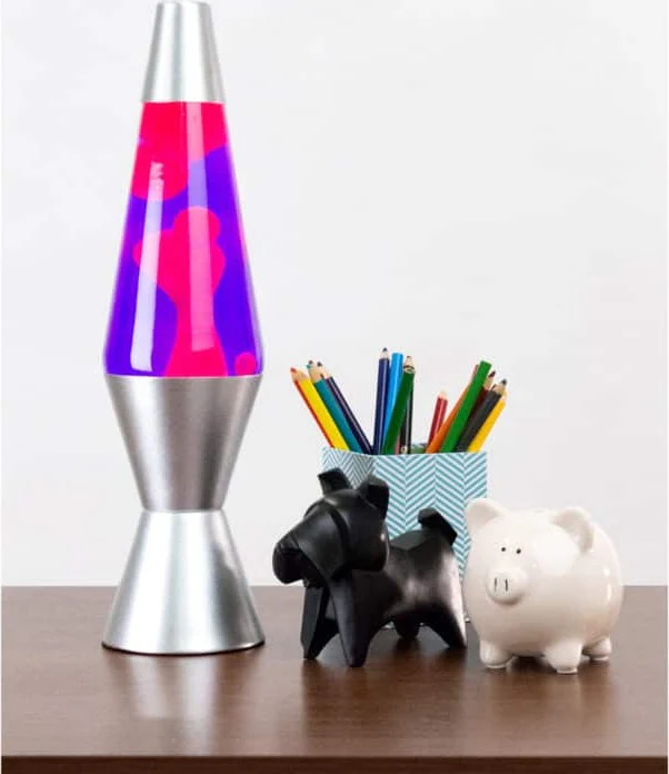 14.5 LAVA® Lamp PINK/PURPLE/SILVER - Image 2