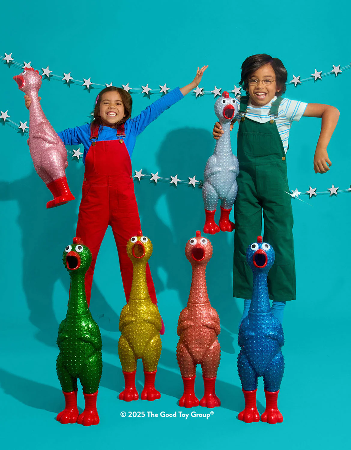 Giant Sparkle Rubber Chicken - Image 2