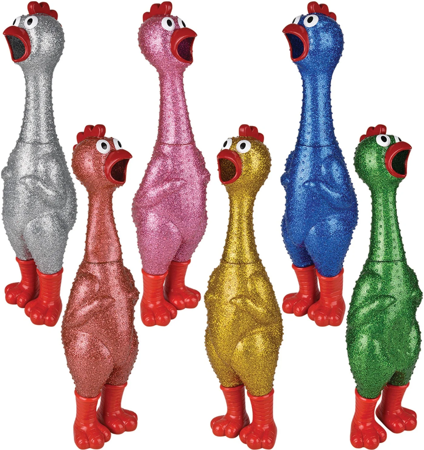 Giant Sparkle Rubber Chicken - Image 4
