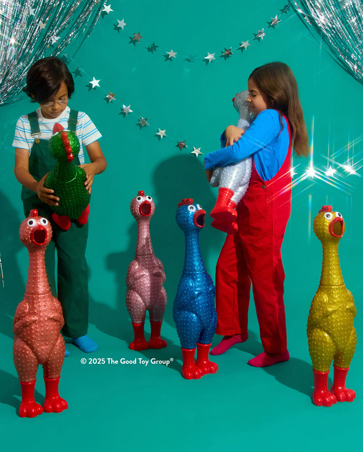 Giant Sparkle Rubber Chicken - Image 7