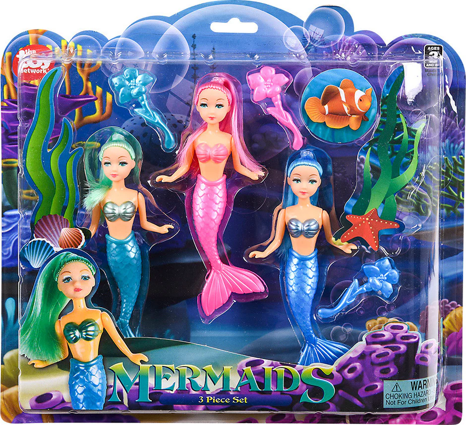 3Pc 6" Mermaid Set - Image 4