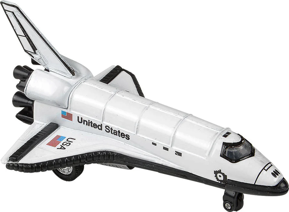 5" Die-cast Pull Back Space Shuttle - Image 3