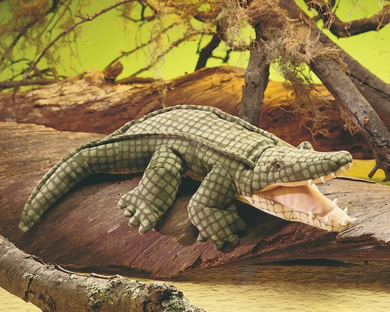 Alligator Hand Puppet - Image 2