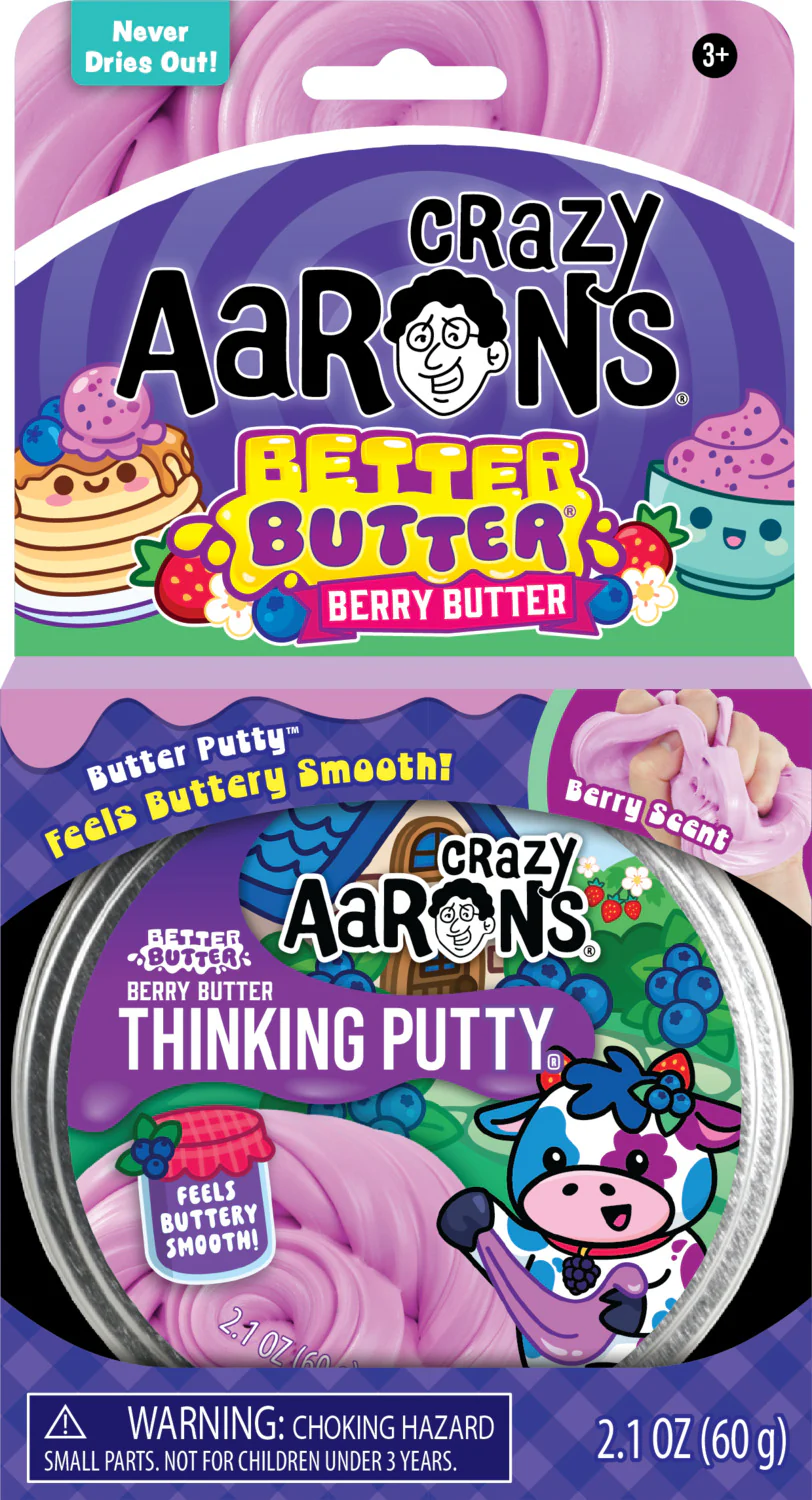 Better Butter Berry - Full Size 4" Thinking Putty Tin - Image 2