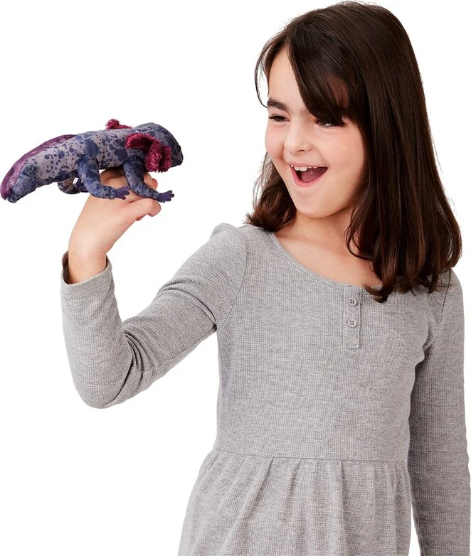 Black Axolotl Puppet - Image 4