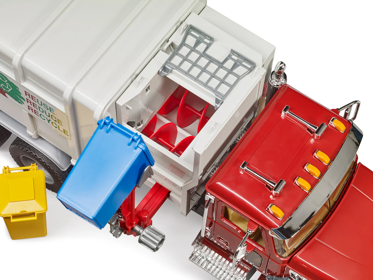 Bruder Mack Granite Side Loading Garbage Truck - Image 3