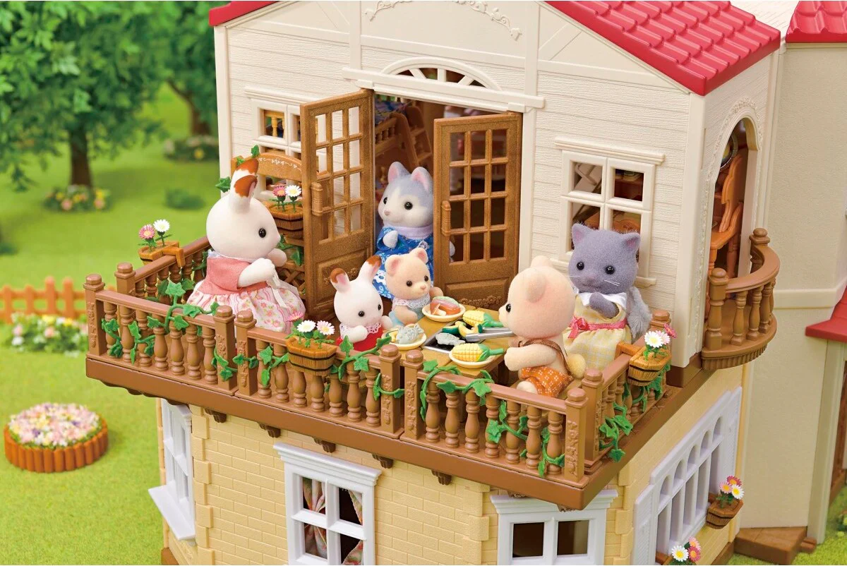 Calico Critters Red Roof Country Home Gift Set-Secret Attic Playroom - Image 5