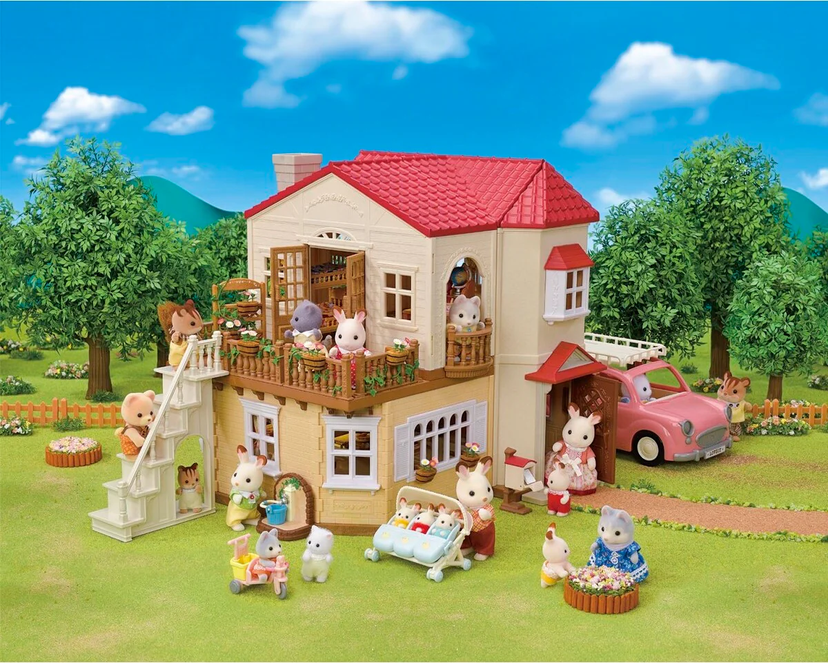 Calico Critters Red Roof Country Home Gift Set-Secret Attic Playroom - Image 7