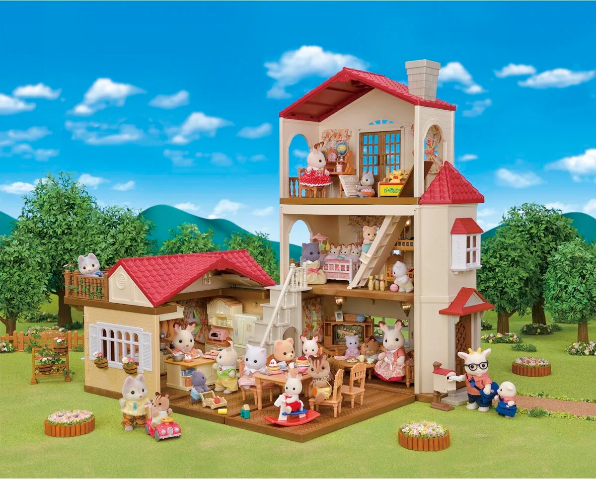 Calico Critters Red Roof Country Home Gift Set-Secret Attic Playroom - Image 8
