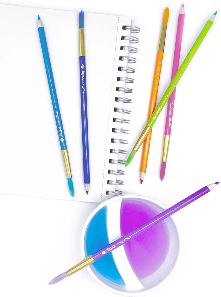 Color Brush Watercolor Pencil & Paintbrush in One Pastels - Image 2