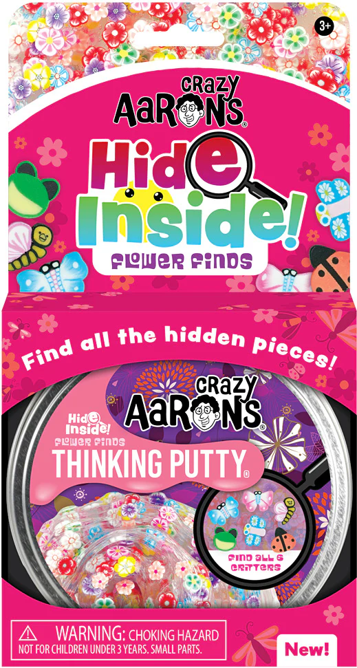 Crazy Aarons Hide Inside! Flower Finds Thinking Putty - Image 3