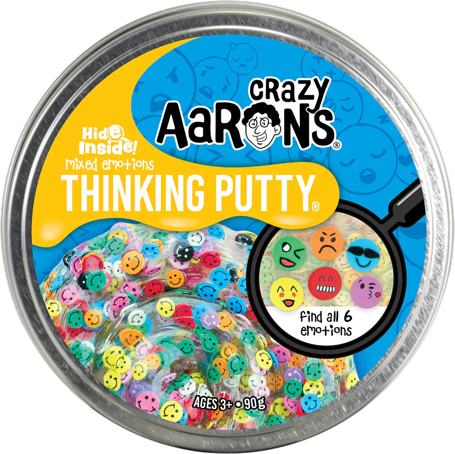 Crazy Aarons Hide Inside! Mixed Emotions Thinking Putty - Image 2
