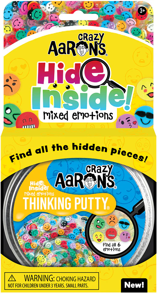 Crazy Aarons Hide Inside! Mixed Emotions Thinking Putty - Image 3