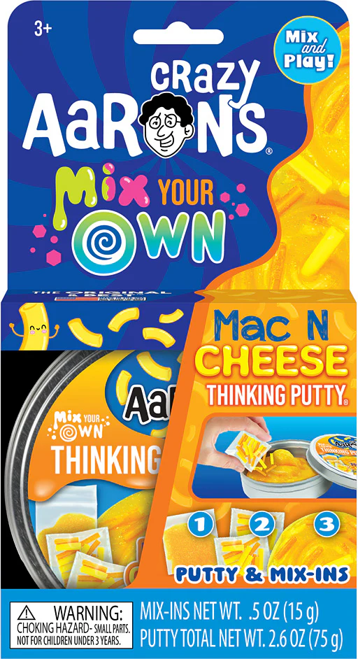 Crazy Aaron's Mix Your Own Mac N Cheese Thinking Putty - Image 3