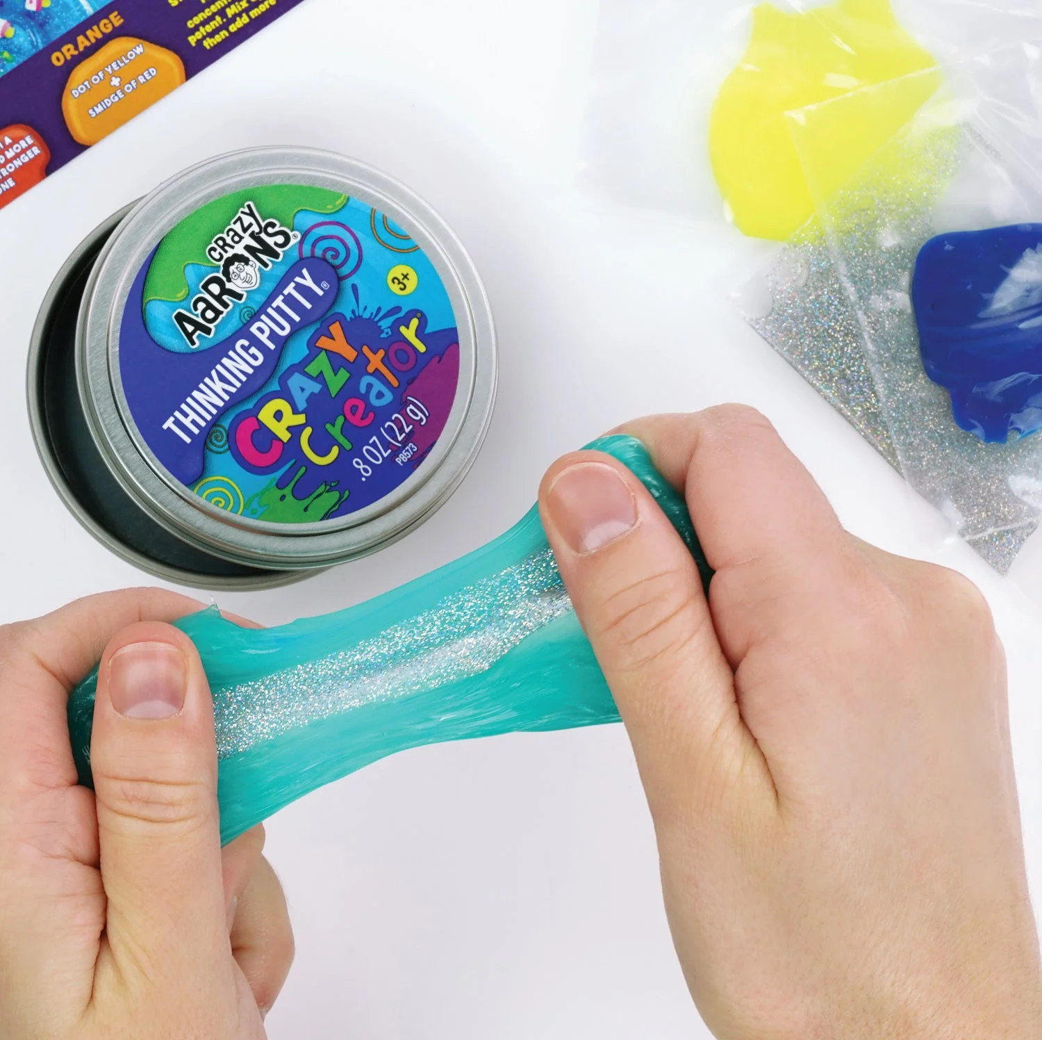 Crazy Aaron's Crazy Creator - Create Your Own Thinking Putty Kit - Image 6