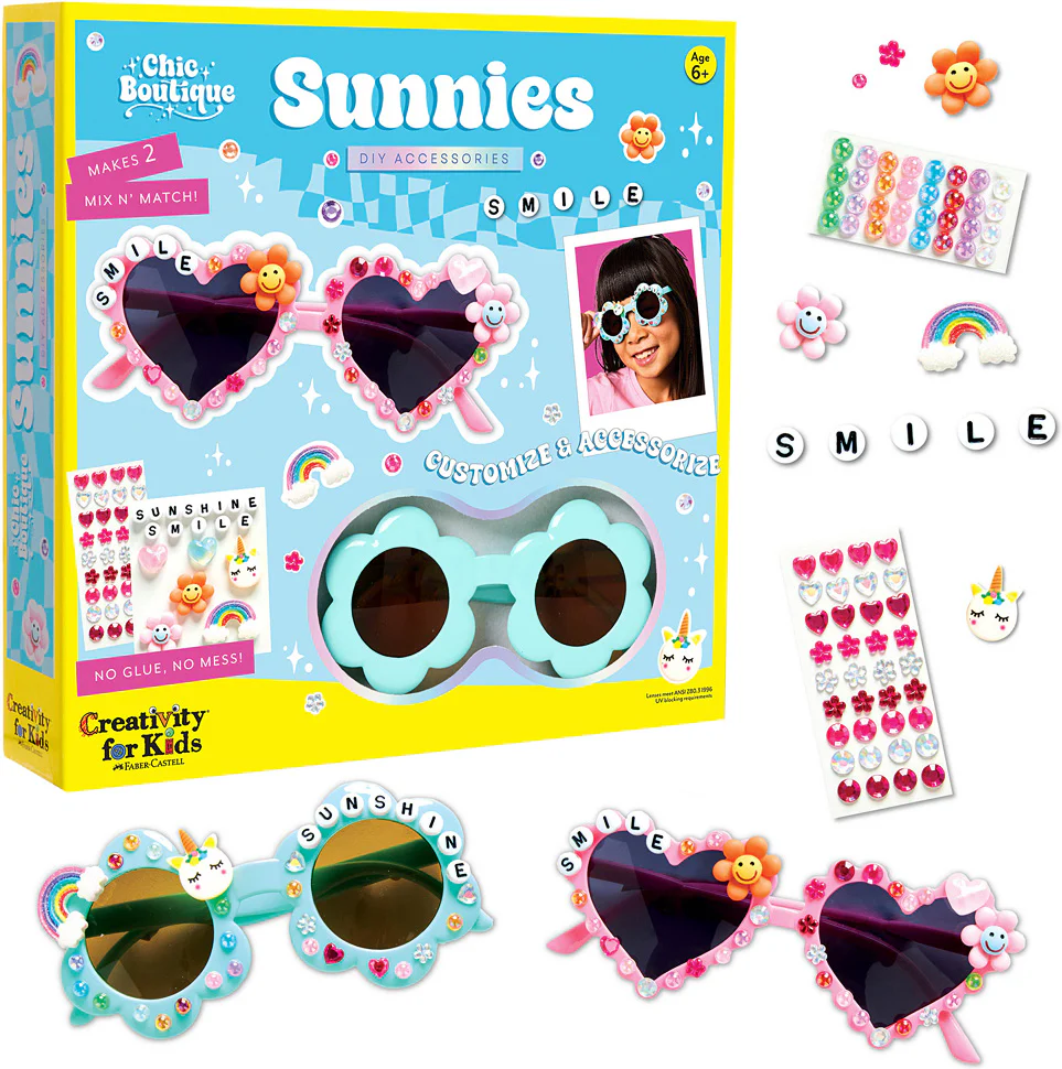 Creativity for Kids Chic Boutique Sunnies DIY Accessories Kit - Image 6