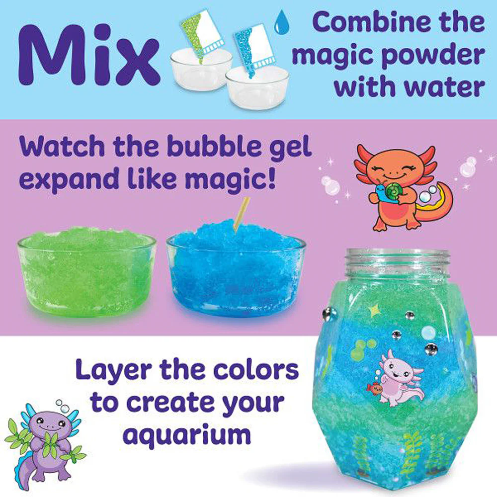 Creativity for Kids Glowing Axolotl Aquarium Kit - Image 9