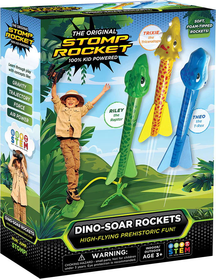 The Original Stomp Rocket Dino-Soar Rockets - Image 4