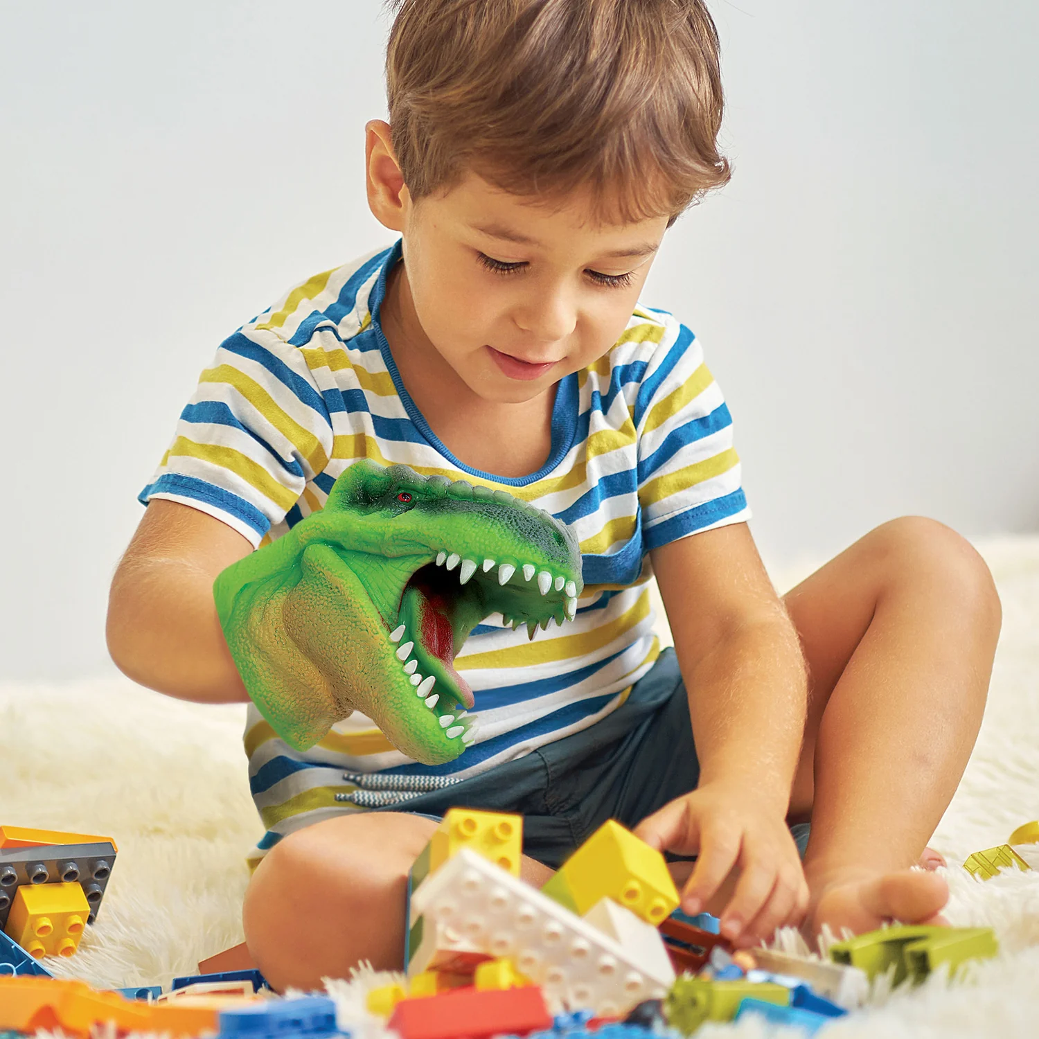 Dinosaur Hand Puppet - Image 3