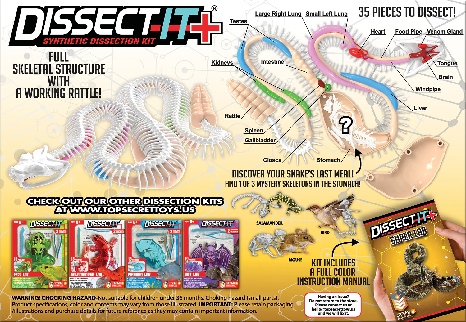 Dissect-It+ Rattlesnake Super Lab Kit - Image 8