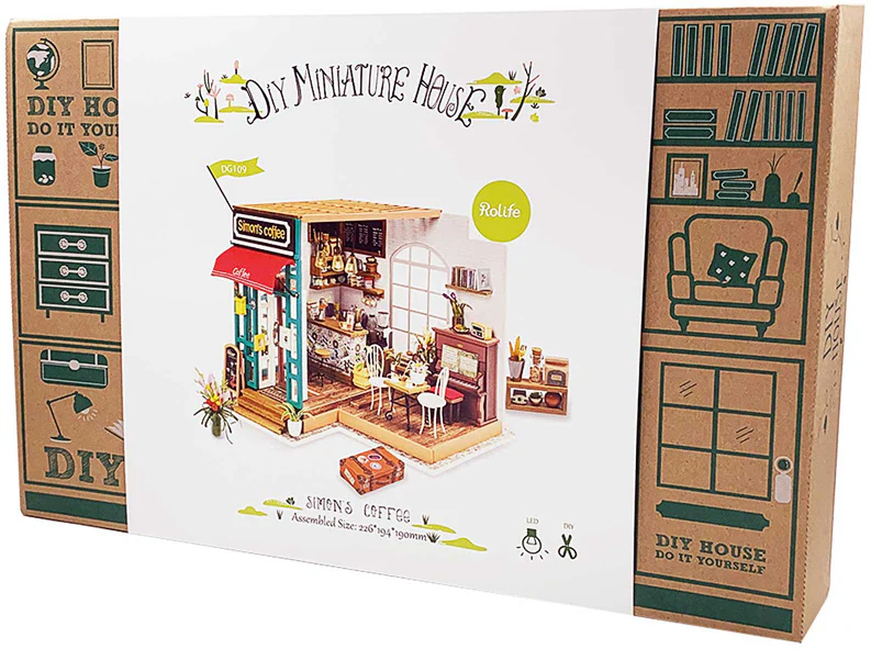 DIY Miniature House: Simons Coffee Shop - Image 6