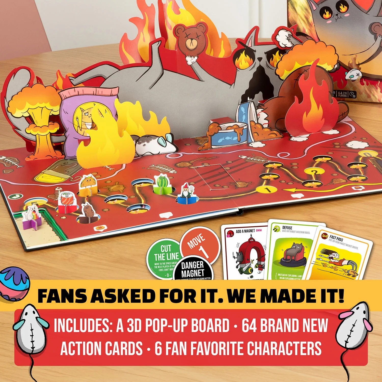 Exploding Kittens The Board Game - Image 4