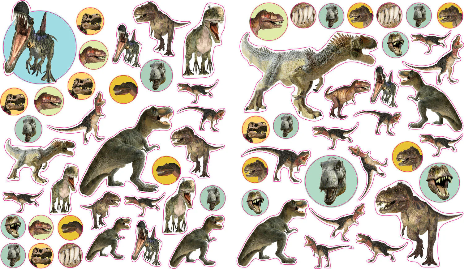 Eyelike Stickers: Dinosaurs - Image 3
