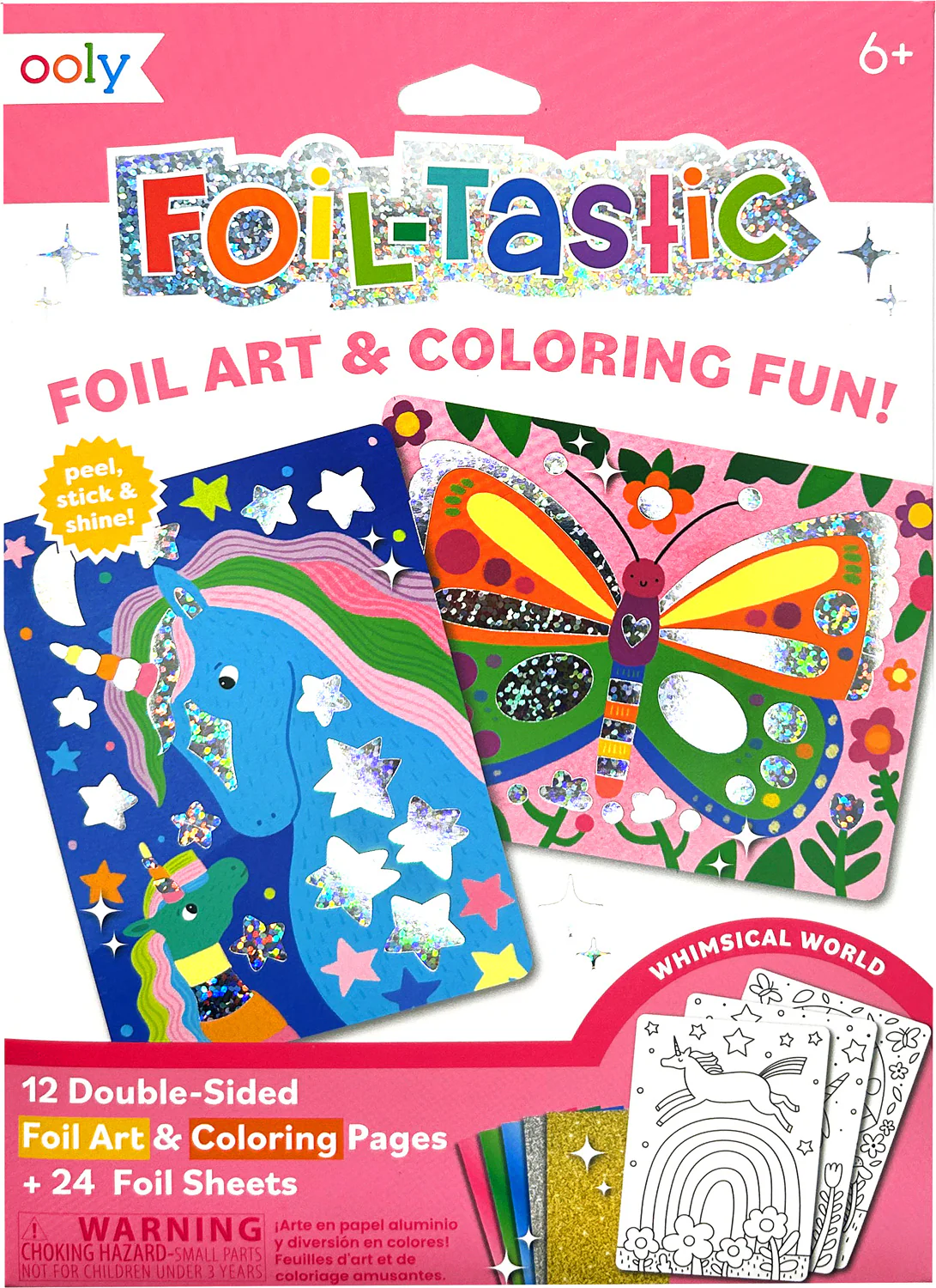 Foil-tastic Foil Art & Coloring Whimsical World - Image 2