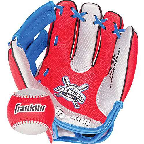 Franklin Sports Air Tech Soft Foam Baseball Glove and Ball Set - Special Edition - Image 2