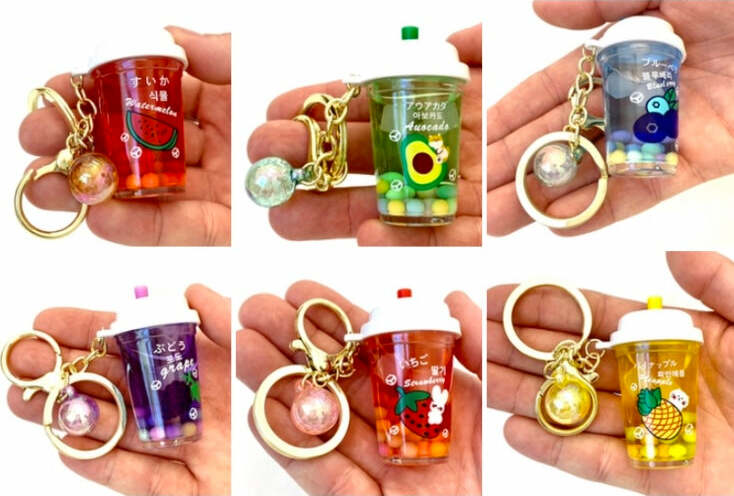 Fruit Boba Floaty Key Charm - Image 2