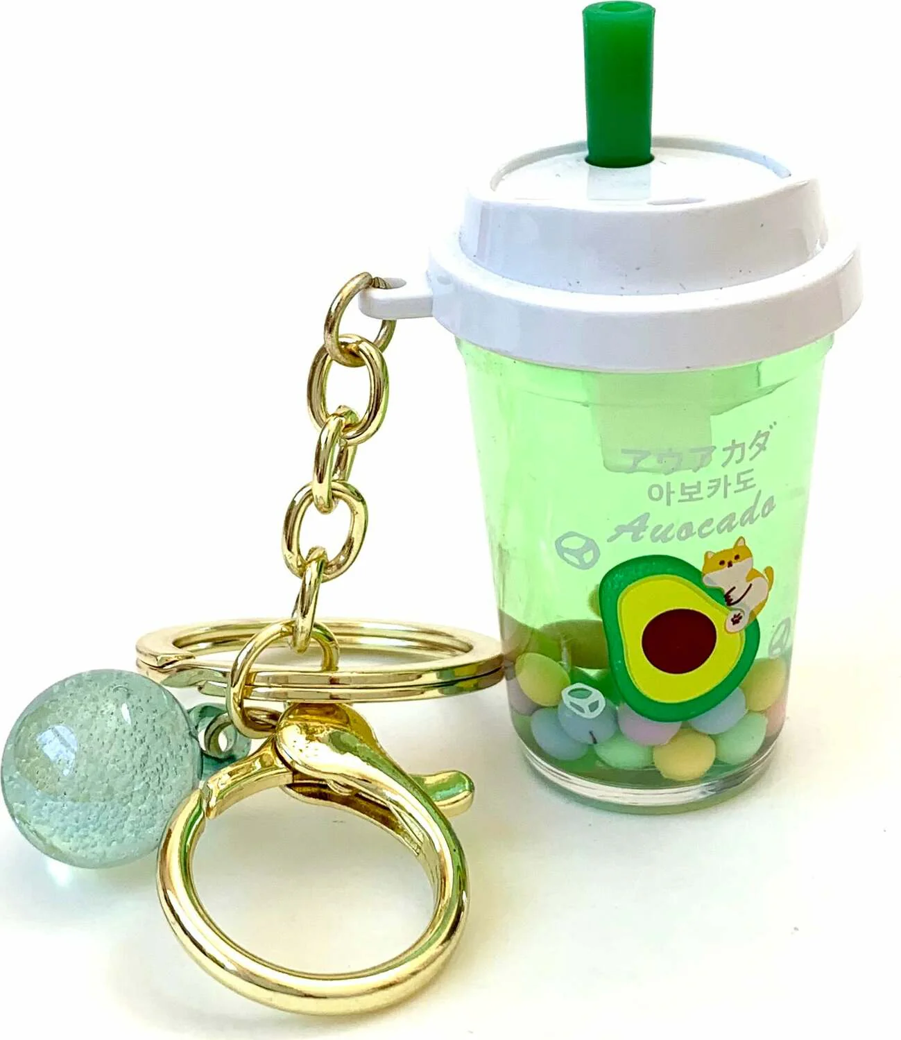 Fruit Boba Floaty Key Charm - Image 3