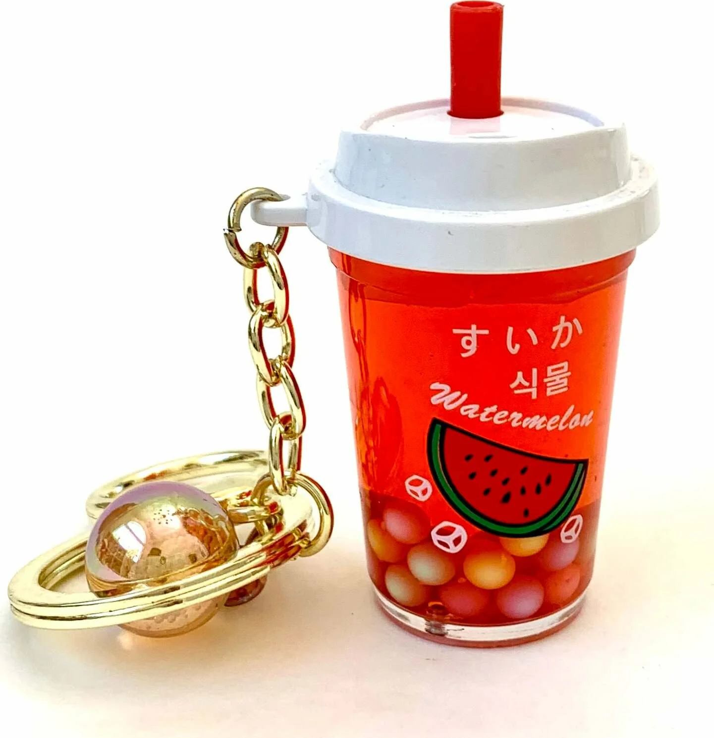 Fruit Boba Floaty Key Charm - Image 4