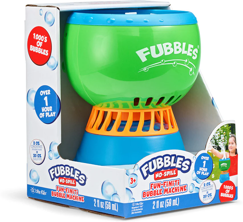 Fubbles No-Spill Fun-Finiti Bubble Machine - Image 2