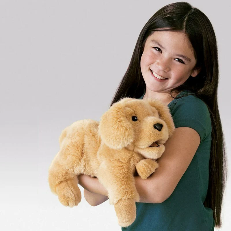 Golden Retriever Puppy Hand Puppet - Image 4