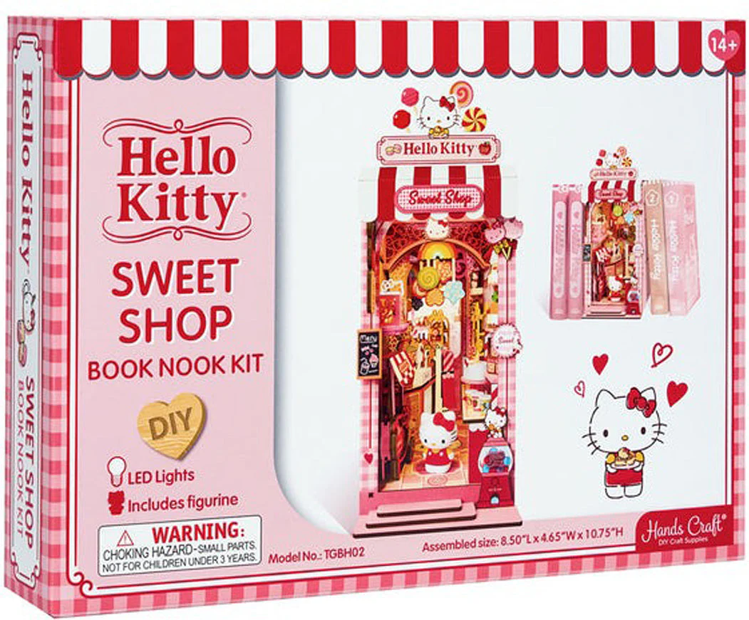 Hello Kitty Sweet Shop DIY Book Nook Kit - Image 3