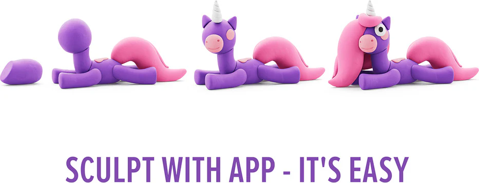 Hey Clay Rainbow Unicorns - Image 3