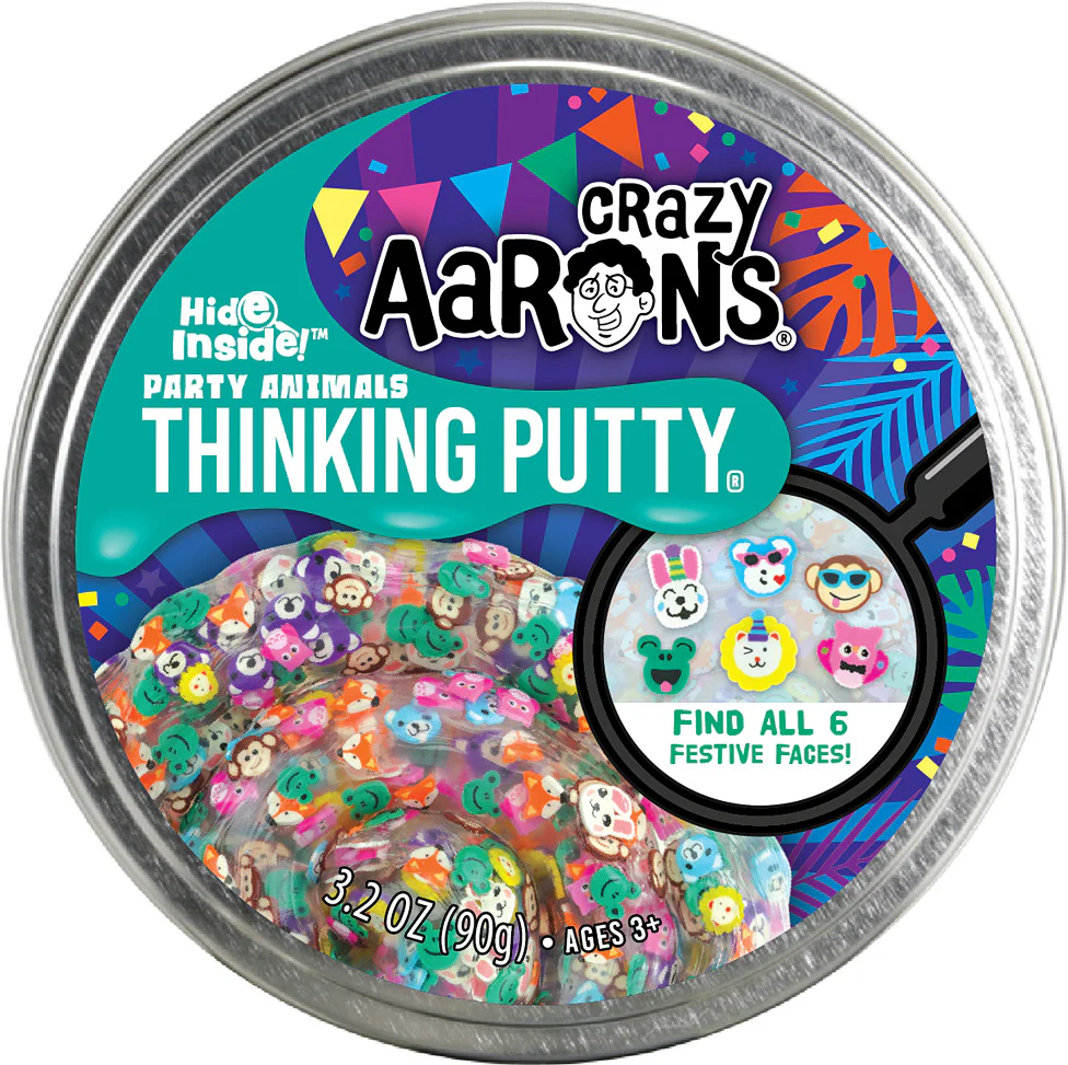 Hide Inside! Party Animal Thinking Putty - Image 4