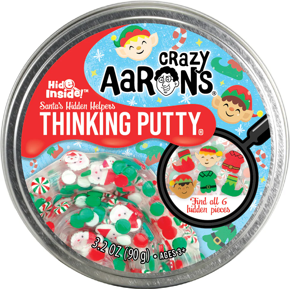Hide Inside! Santas Hidden Helpers Thinking Putty - Image 3