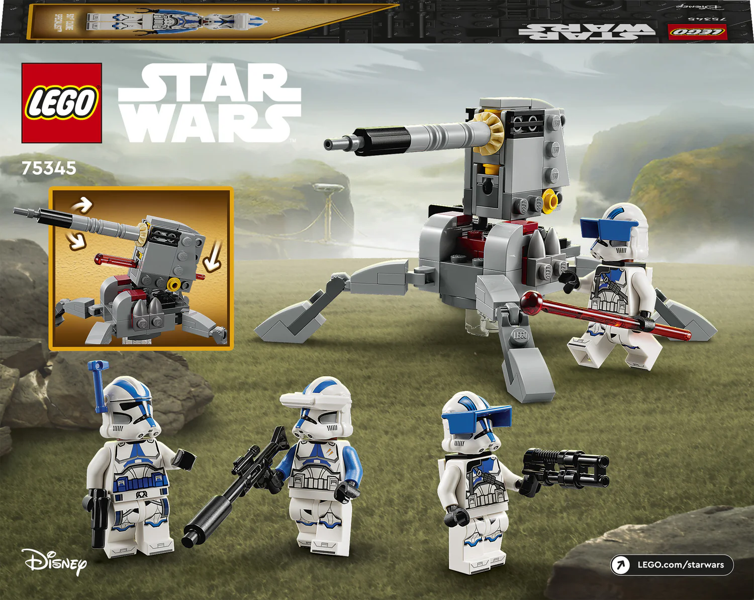 LEGO® Star Wars™: 501st Clone Troopers™ Battle Pack - Image 15