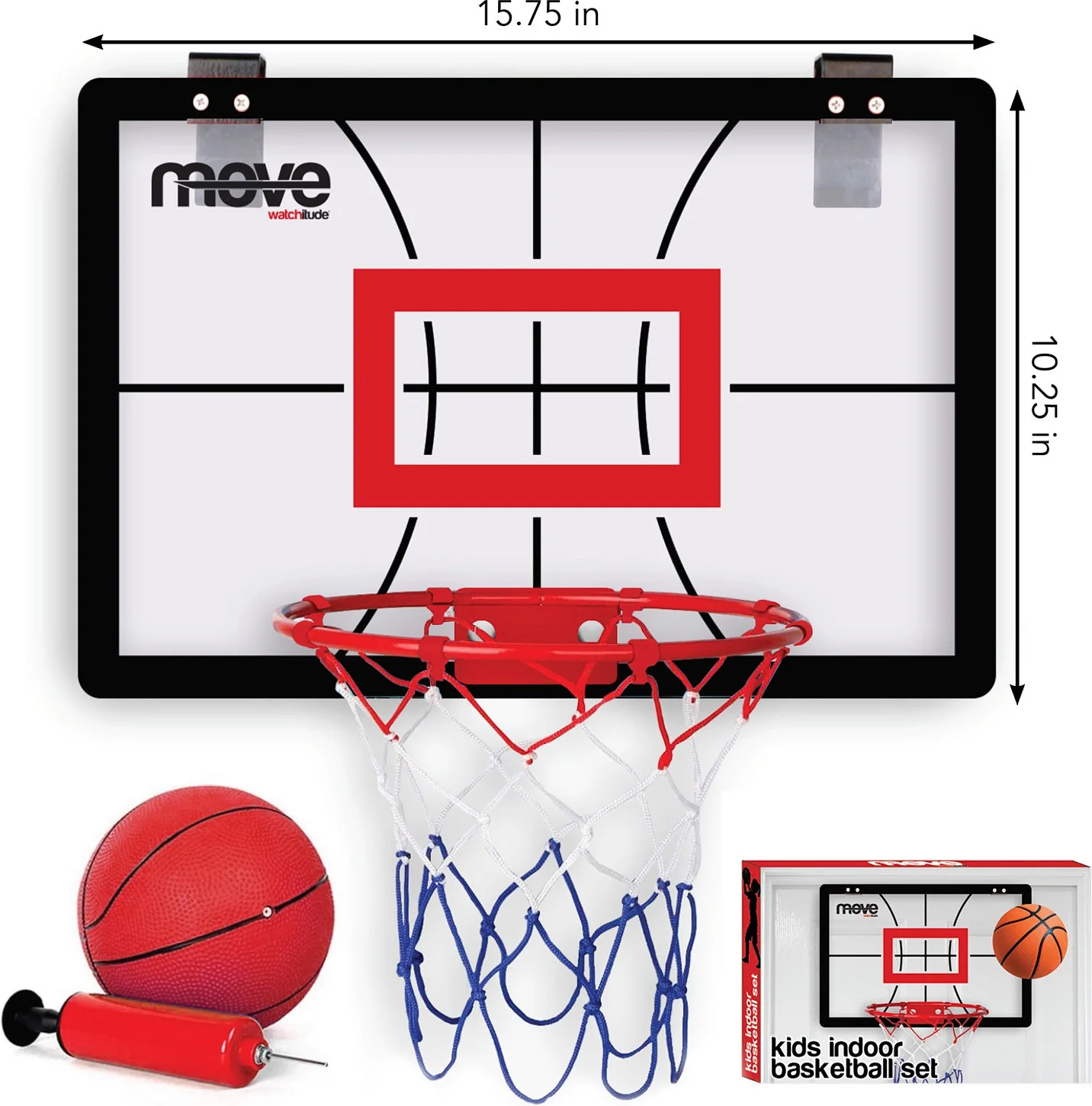 Kids Indoor Basketball Set - Image 3