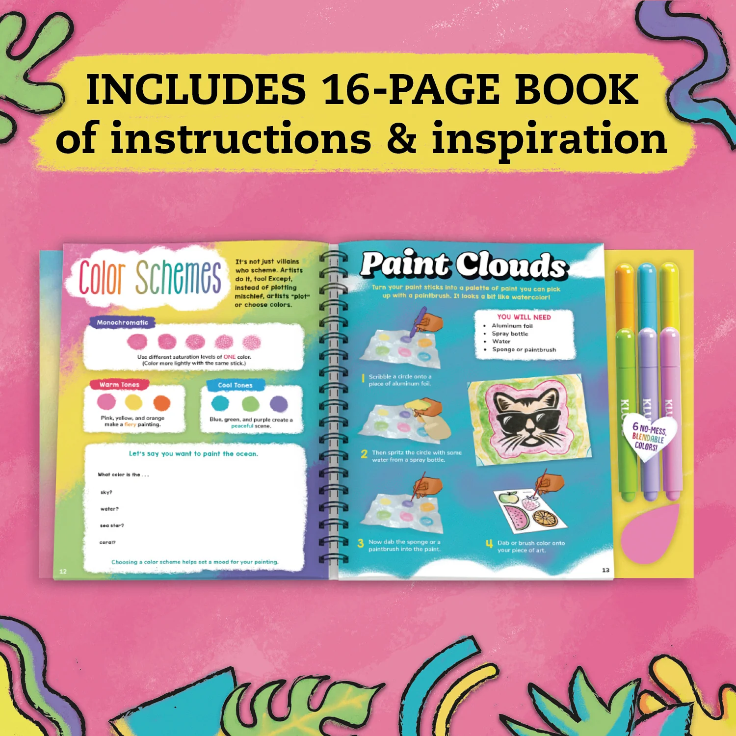 Klutz Shimmer Magic Paint Sticks - Image 2
