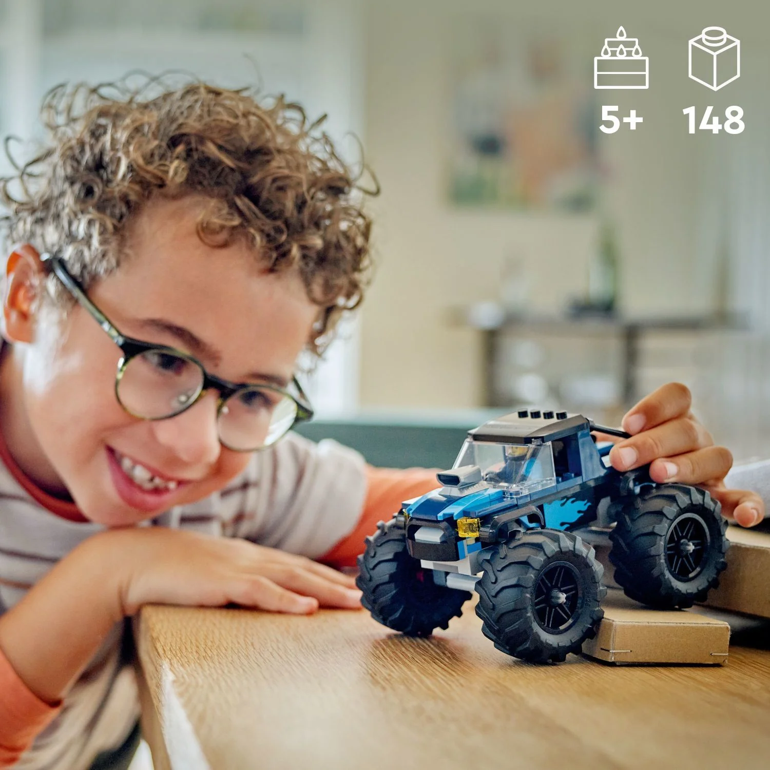 LEGO® City Great Vehicles: Blue Monster Truck - Image 3