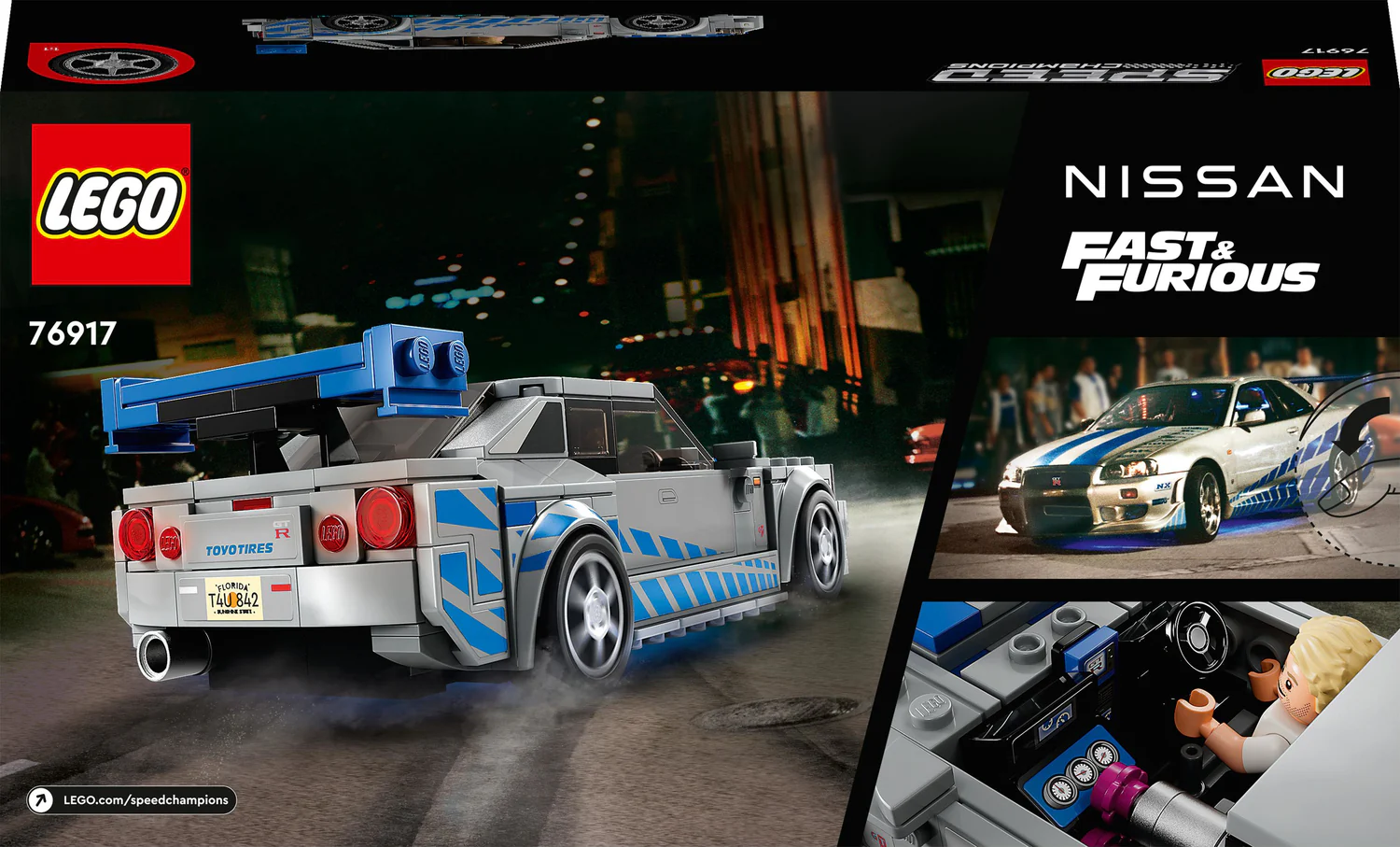 LEGO® Speed Champions: 2 Fast 2 Furious Nissan Skyline GT-R (R34) - Image 5