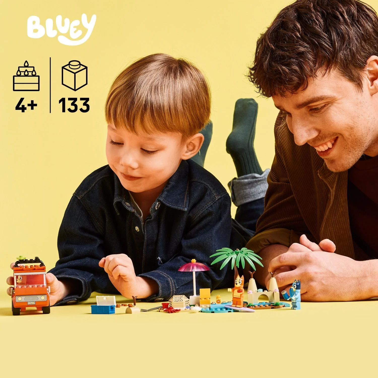 LEGO Bluey: Bluey's Beach & Family Car Trip - Image 3
