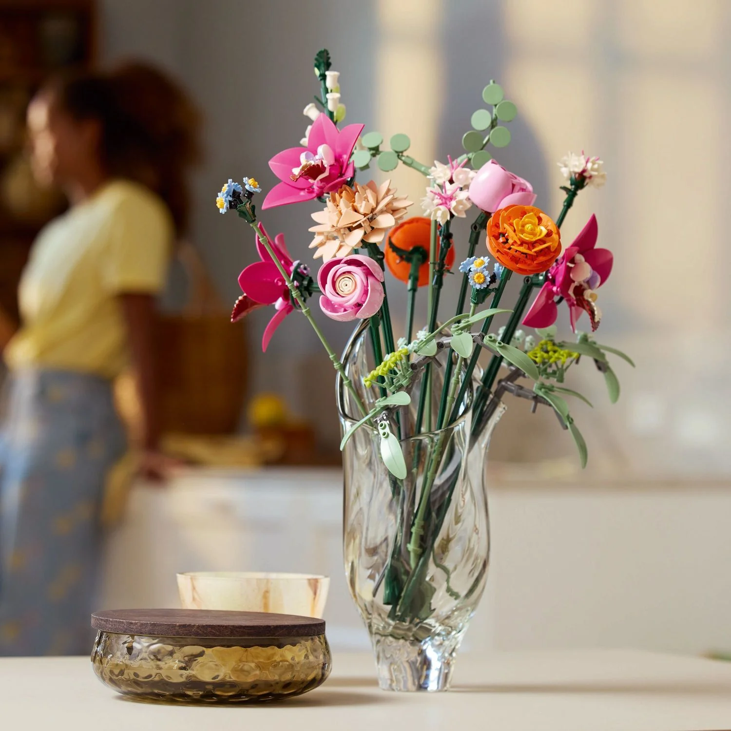 LEGO Botanicals: Pretty Pink Flower Bouquet - Image 7