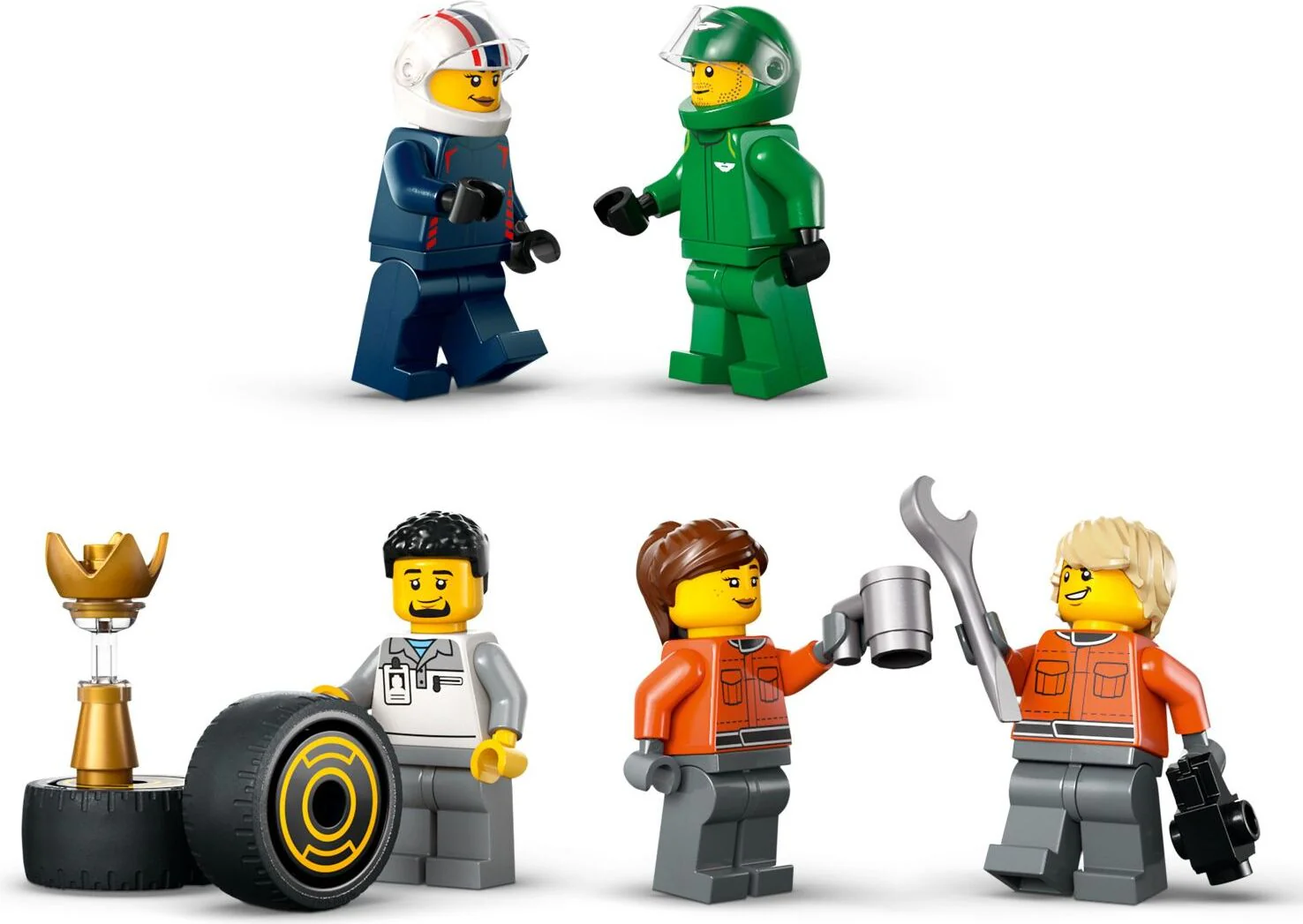 LEGO City Formula 1: F1® Truck with RB20 & AMR24 F1® Cars - Image 7