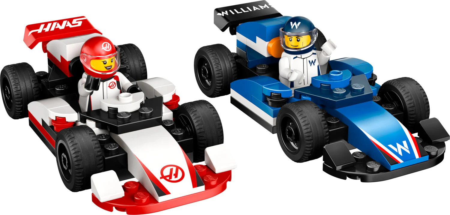 LEGO City Formula 1: F1® Williams Racing & Haas F1® Race Cars - Image 2