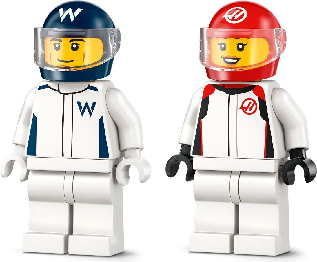 LEGO City Formula 1: F1® Williams Racing & Haas F1® Race Cars - Image 7