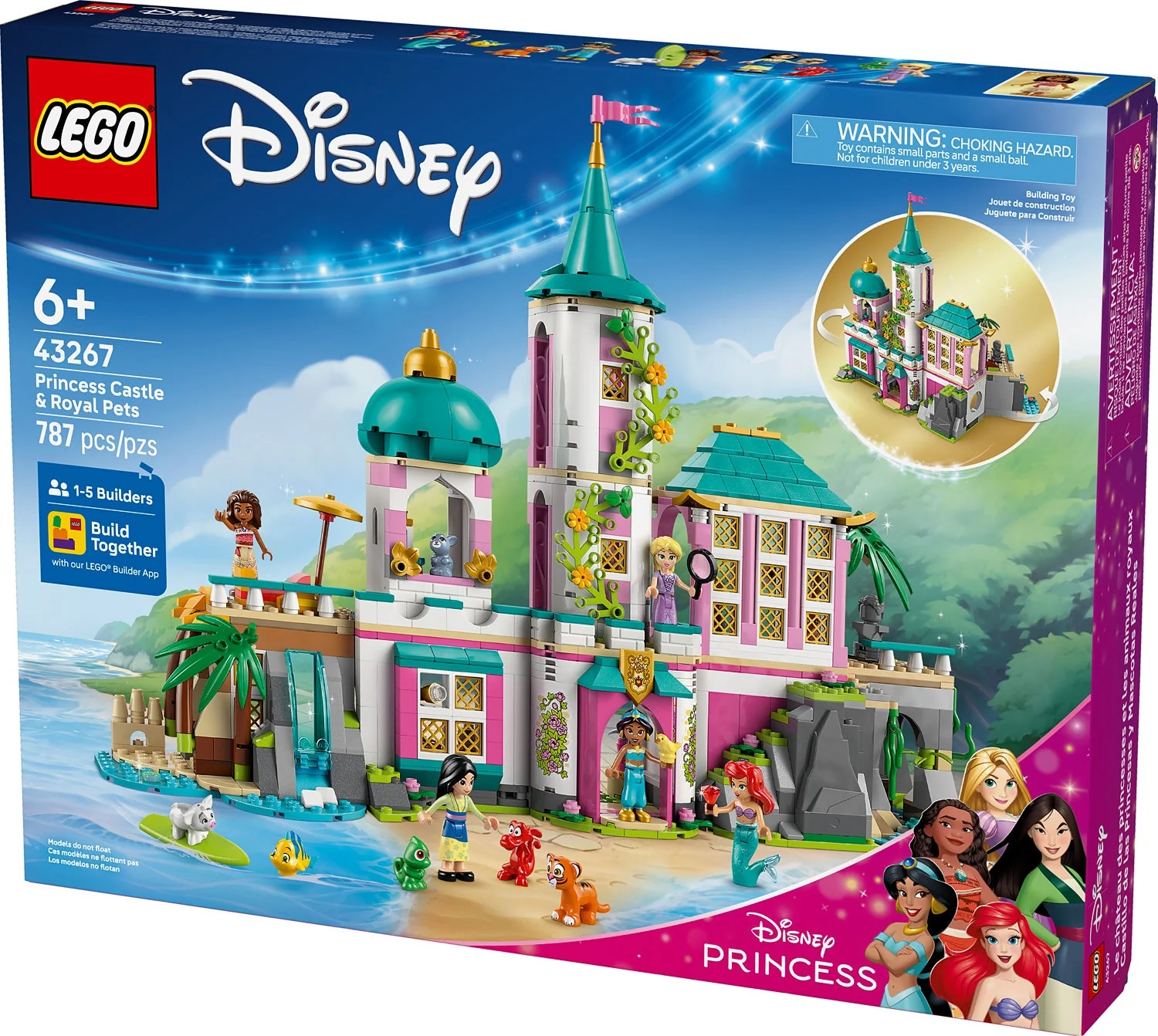 LEGO DISNEY PRINCESS Princess Castle & Royal Pets - Image 7